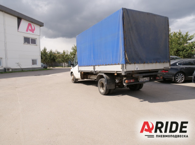 Рис. 2 Наши проекты: Вспомогательная пневмоподвеска на Ford Transit