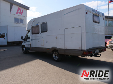 Рис. 2 Наши проекты: Пневмоподвеска на автодом Форд Транзит