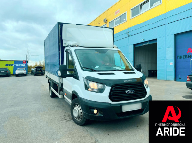 Рис. 1 Наши проекты: Установка вспомогательной пневмоподвески на Ford Transit