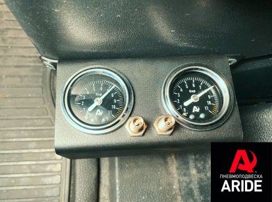 Рис. 3 Проект 1:  Установка вспомогательной пневмоподвески на Ford Transit