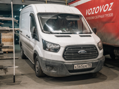 Рис. 1 Наши проекты: Пневмоподвеска на Ford Transit FWD