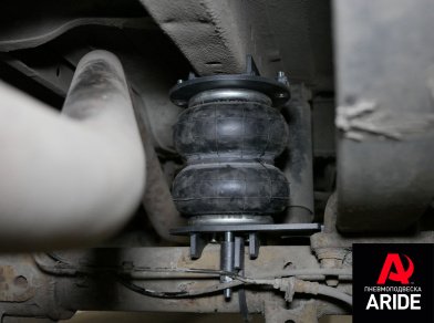 Рис. 2 Наши проекты: Вспомогательная пневмоподвеска на заднюю ось Ford Transit