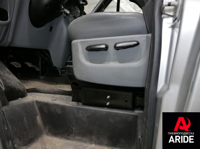 Рис. 4 Наши проекты: Вспомогательная пневмоподвеска на заднюю ось Ford Transit