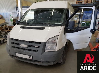 Рис. 7 Наши проекты: Пневмоподвеска на Ford Transit FWD от производителя - Этапы установки