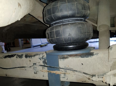 Рис. 4 Наши проекты: Пневмоподвеска на Ford Transit FWD от производителя - Этапы установки