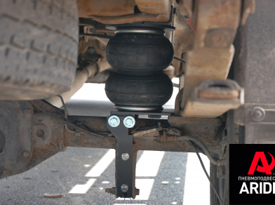 Рис. 6 Наши проекты: Пневмоподвеска Ford Transit 