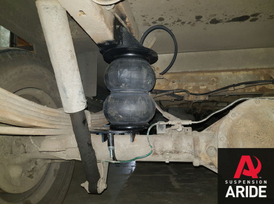 Рис. 5 Наши проекты: Пневмоподвеска на Ford Transit RWD 2014 года - Этапы установки