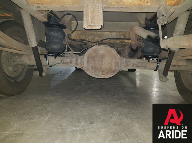 Рис. 6 Наши проекты: Пневмоподвеска на Ford Transit RWD 2014 года - Этапы установки