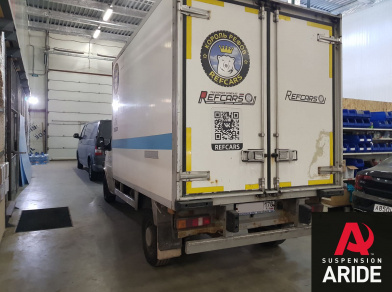 Рис. 2 Наши проекты: Пневмоподвеска на Ford Transit RWD 2014 года - Этапы установки