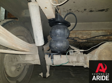 Рис. 4 Наши проекты: Пневмоподвеска на Ford Transit RWD 2014 года - Этапы установки