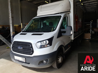 Рис. 11 Наши проекты: Установка пневмоподвески на заднюю ось Ford Transit двухскат 2018