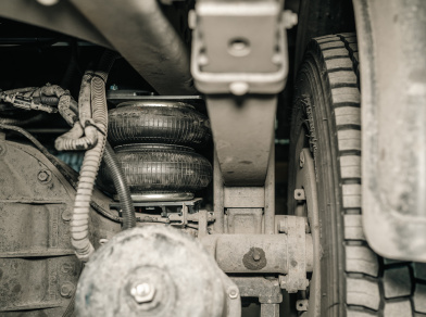 Рис. 4 Наши проекты: Пневмоподвеска на Foton Auman