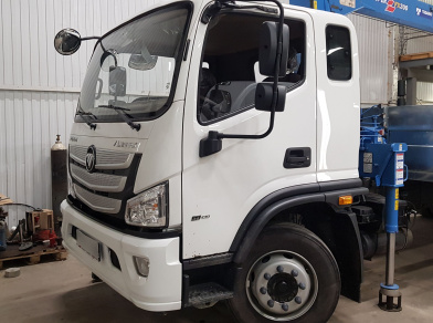 Рис. 1 Наши проекты: Пневмоподвеска Foton Aumark 1128