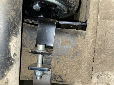 Рис. 10 Наши проекты: Пневмоподвеска Foton Aumark 1128