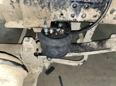 Рис. 6 Наши проекты: Пневмоподвеска Foton Aumark 1128