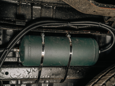 Рис. 6 Наши проекты: Пневмоподвеска на Foton Tunland G7