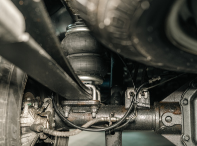 Рис. 3 Наши проекты: Пневмоподвеска на Foton Toano