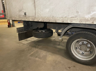 Рис. 1 Наши проекты: Установка кронштейна запасного колеса Газель NEXT