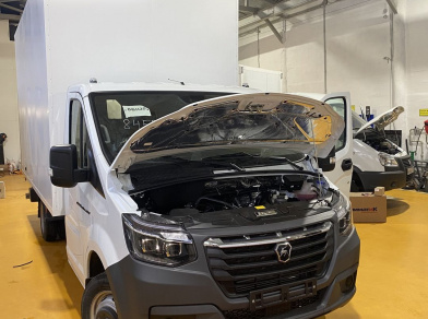 Рис. 1 Наши проекты: Установка 3-х контурной пневмоподвески на ГАЗель NN 