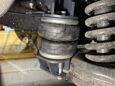 Рис. 3 Наши проекты: Установка 3-х контурной пневмоподвески на ГАЗель NN 