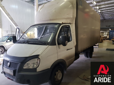 Рис. 1 Наши проекты: Пневмоподвеска на ГАЗ (GAZ) Газель с гарантией - Этапы установки