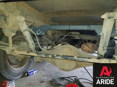 Рис. 9 Наши проекты: Пневмоподвеска на ГАЗ (GAZ) Газель с гарантией - Этапы установки