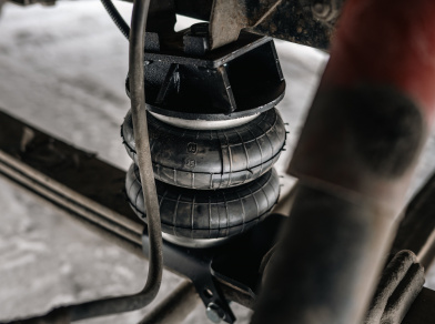 Рис. 5 Наши проекты: Пневмоподушки 220 на Газель Бизнес