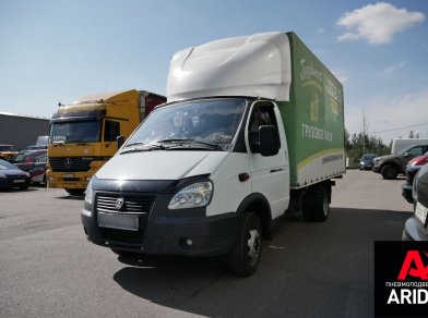 Рис. 2 Наши проекты: Установка пневмоподвески на Газель Грузовичкоф