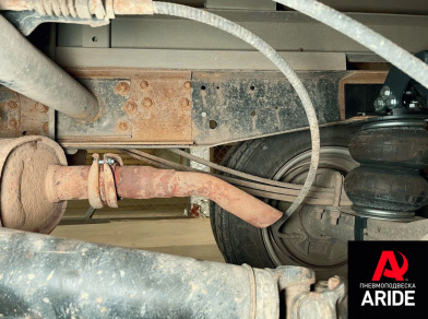 Рис. 6 Наши проекты: Газель Бизнес пневмоподвеска