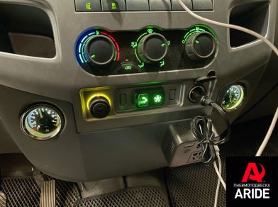 Рис. 4 Наши проекты: Газель Бизнес пневмоподвеска