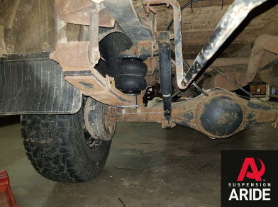 Рис. 17 Наши проекты: Пневмоподвеска на ГАЗ (GAZ) Газель 4x4 - Этапы установки