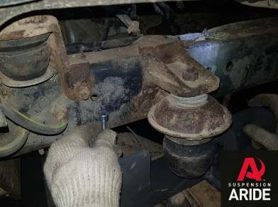 Рис. 14 Наши проекты: Пневмоподвеска на ГАЗ (GAZ) Газель 4x4 - Этапы установки