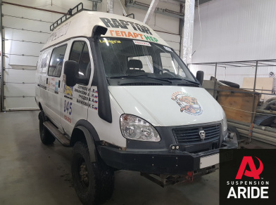 Рис. 1 Наши проекты: Пневмоподвеска на ГАЗ (GAZ) Газель 4x4 - Этапы установки