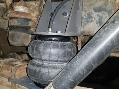 Рис. 19 Наши проекты: Пневмоподвеска на ГАЗ (GAZ) Газель 4x4 - Этапы установки