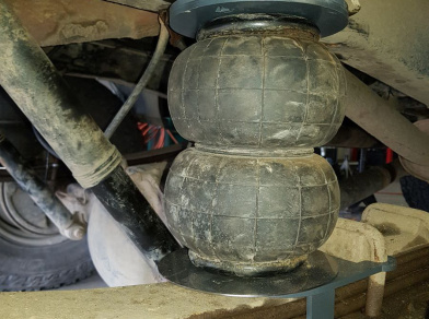 Рис. 7 Наши проекты: Пневмоподвеска на ГАЗ (GAZ) Газель 4x4 для комфорта - Этапы установки