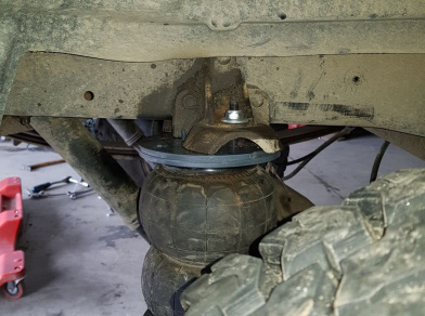 Рис. 2 Наши проекты: Пневмоподвеска на ГАЗ (GAZ) Газель 4x4 для комфорта - Этапы установки