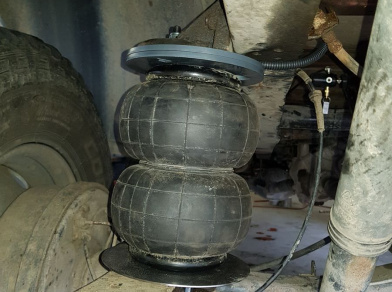 Рис. 4 Наши проекты: Пневмоподвеска на ГАЗ (GAZ) Газель 4x4 для комфорта - Этапы установки