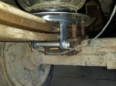 Рис. 3 Наши проекты: Пневмоподвеска на ГАЗ (GAZ) Газель 4x4 для комфорта - Этапы установки