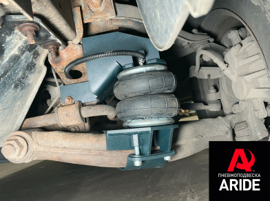 Рис. 6 Наши проекты: Установка пневмоподвески на Газель NEXT