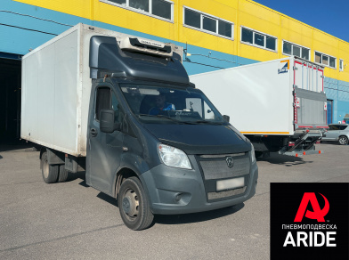 Рис. 1 Наши проекты: Установка пневмоподвески на Газель NEXT