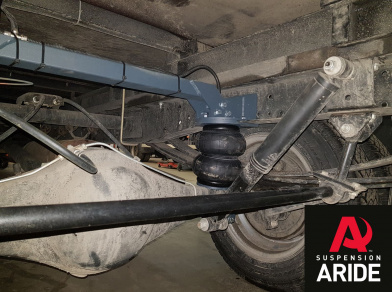 Рис. 5 Наши проекты: Пневмоподвеска на ГАЗ (GAZ) Газель NEXT шасси - Этапы установки