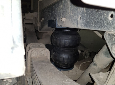 Рис. 9 Наши проекты: Пневмоподвеска на ГАЗ (GAZ) Газель NEXT для усиления - Этапы установки