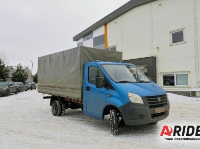 Рис. 1 Наши проекты: Установка вспомогательной пневмоподвески на Газель NEXT