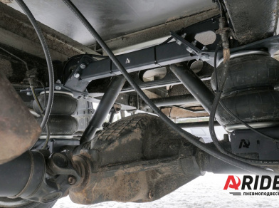 Рис. 3 Наши проекты: Установка вспомогательной пневмоподвески на Газель NEXT