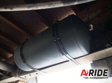 Рис. 8 Наши проекты: Пневмоподвеска на Газель NEXT Эвакуатор 