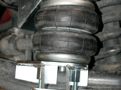 Рис. 5 Наши проекты: Установка полной пневмоподвески на цельнометаллическую Газель Next