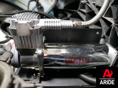 Рис. 12 Наши проекты: Установка полной пневмоподвески на цельнометаллическую Газель Next