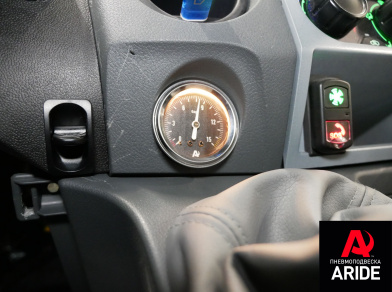 Рис. 9 Наши проекты: Установка полной пневмоподвески на цельнометаллическую Газель Next