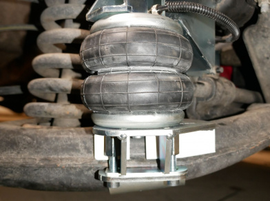 Рис. 6 Наши проекты: Установка полной пневмоподвески на цельнометаллическую Газель Next