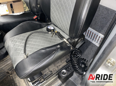 Рис. 3 Наши проекты: Пневмоподушки на Газель NEXT ЦМФ
